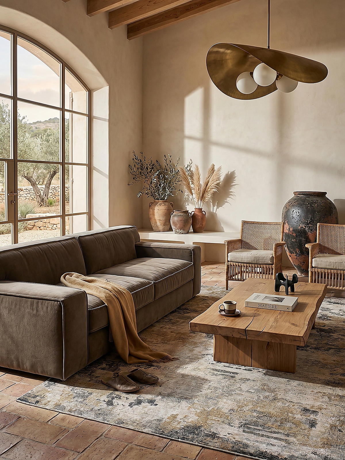 TEPPICH waschbar Abstrakt, Wohnzimmer schmutzabweisend Gelb-Natur Rechteckig 152x230 - Beige, Textil (152/230cm) - KADIMA DESIGN