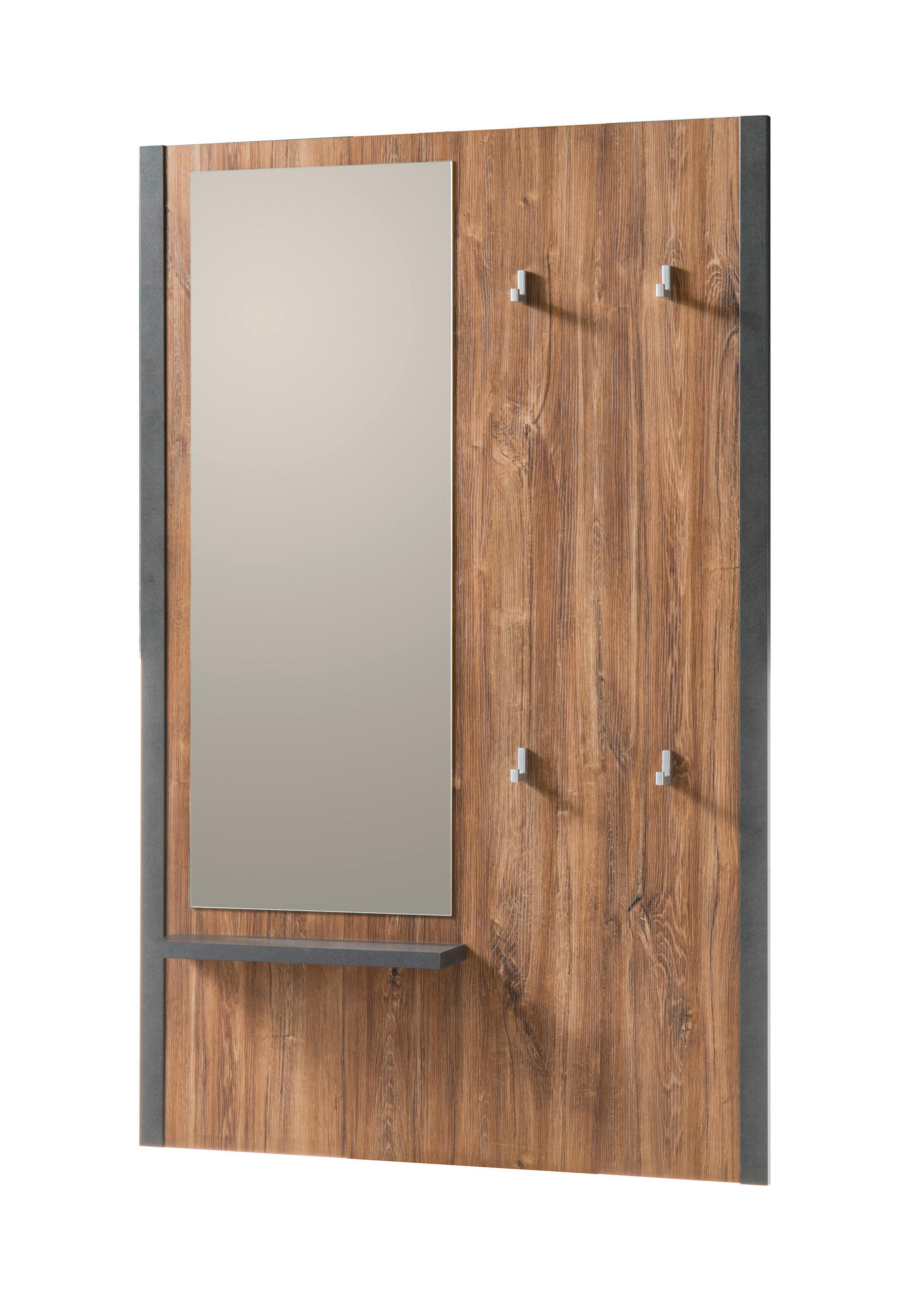 GARDEROBENPANEEL I12 Stirling Oak & Matera 90/138/14 cm - Eichefarben, Holzwerkstoff (90/138/14cm) - Livojo