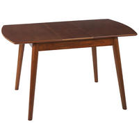 ESSTISCH 100-130/80/75 cm Dunkelbraun Rechteckig Toms - Dunkelbraun, Holzwerkstoff (80/130/75cm) - Beliani