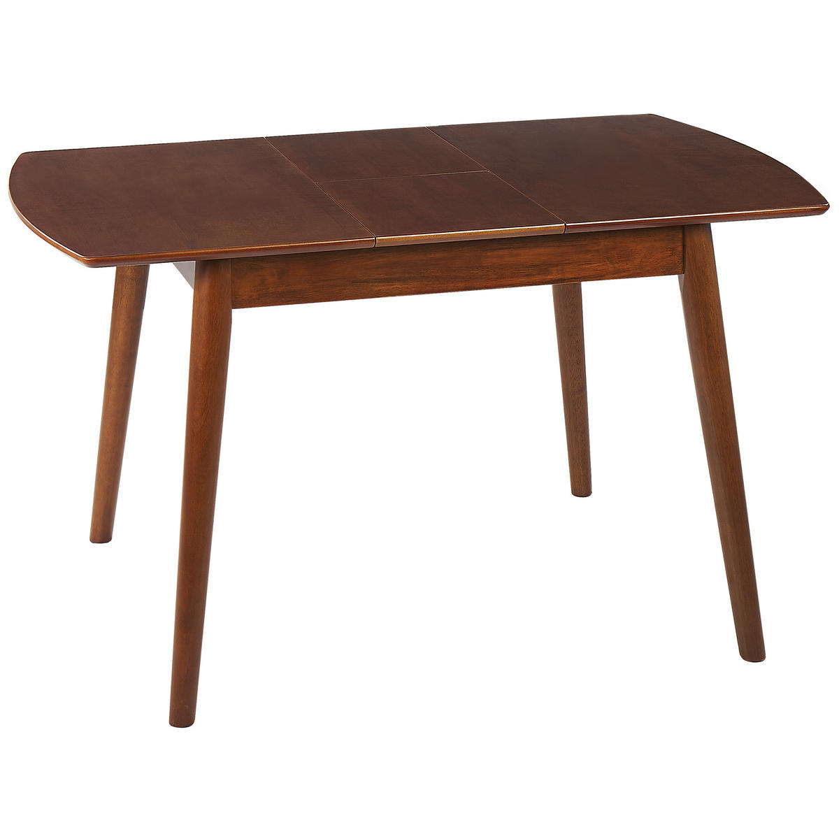 ESSTISCH 100-130/80/75 cm Dunkelbraun Rechteckig Toms - Dunkelbraun, Holzwerkstoff (80/130/75cm) - Beliani