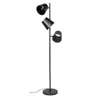STEHLEUCHTE Kinetic Schwarz 40/40/ 167 cm - Schwarz, Metall (40/40/167cm) - Hoyz Collection