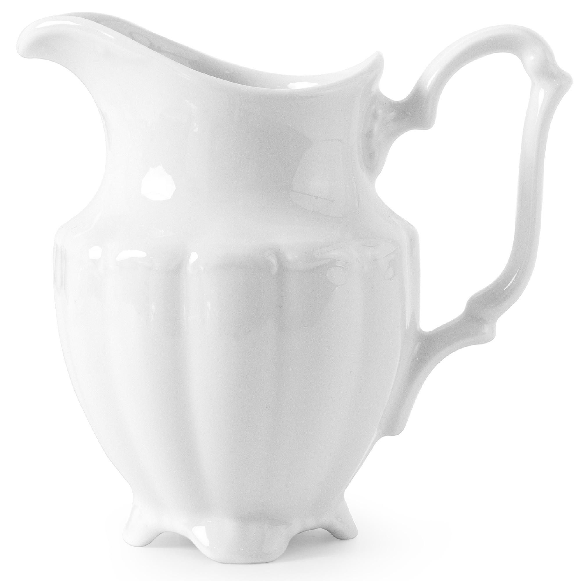 MILCHKÄNNCHEN Chodziez MARIA TERESA - Weiß, Keramik (0.3L) - KONSIMO®