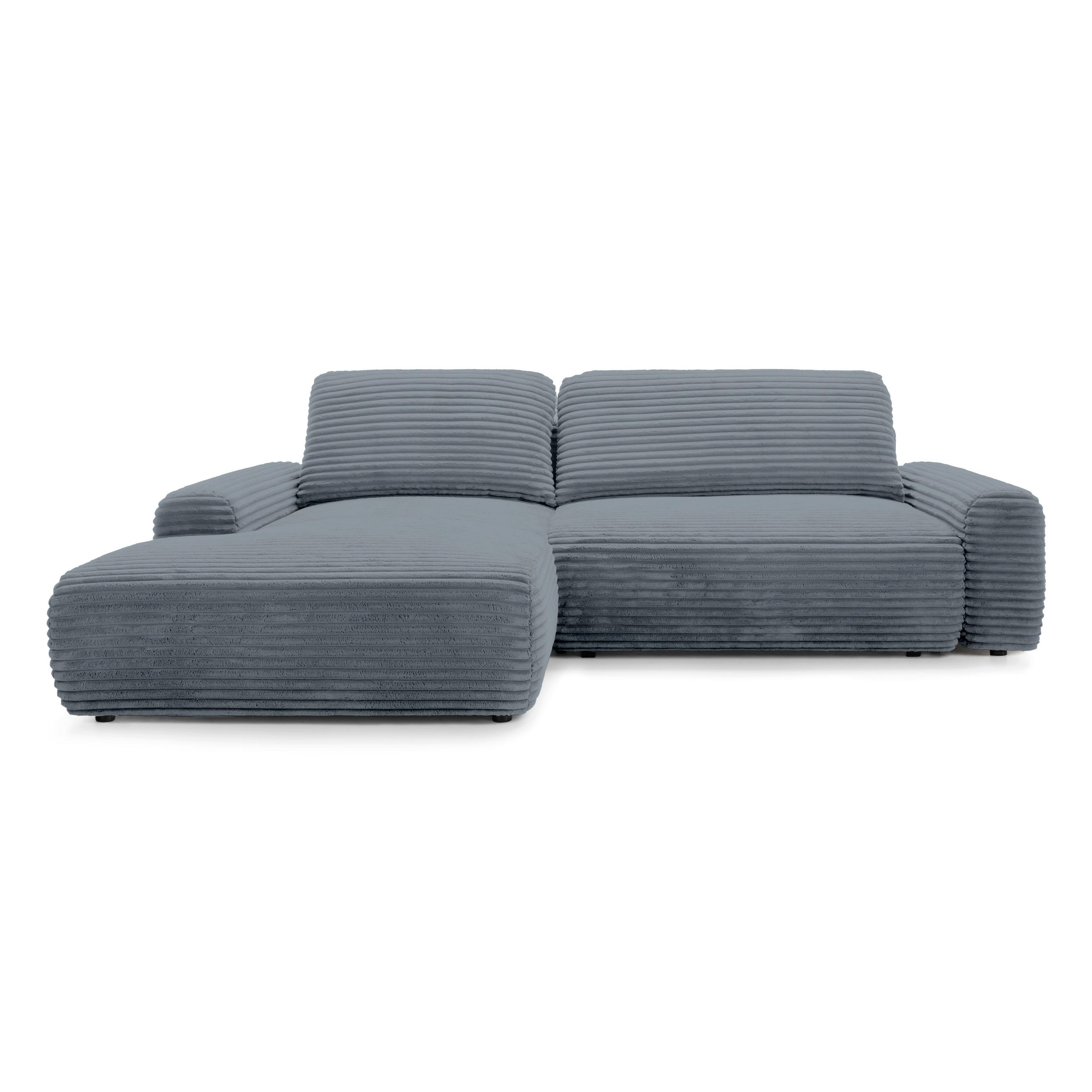 ECKSOFA Dori Anthrazit - Anthrazit, Textil (225/155cm)