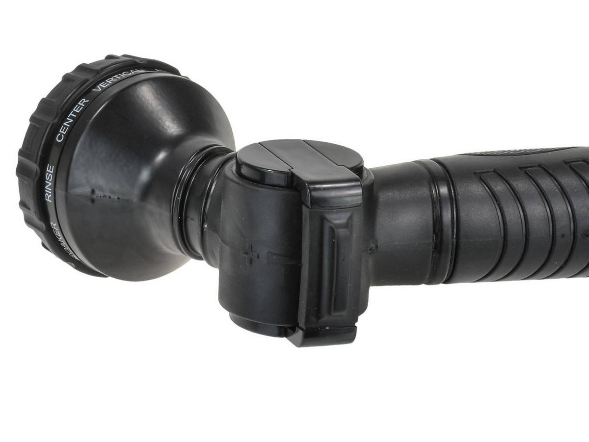 GARTEN HANDBRAUSE Lux mit 10 Sprühprogrammen - Schwarz, Metall (30.5/6/31.5cm) - by Benson