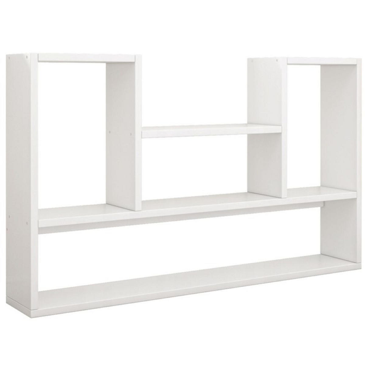BÜCHERREGAL, weiß 100/16/60 cm - Weiß, Holzwerkstoff (100/60/16cm)