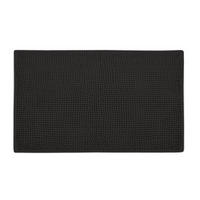 VORLEGER MATTE BeauMare WR 70/100cm Schwarz - Schwarz, Textil (70/100cm) - Beautissu 