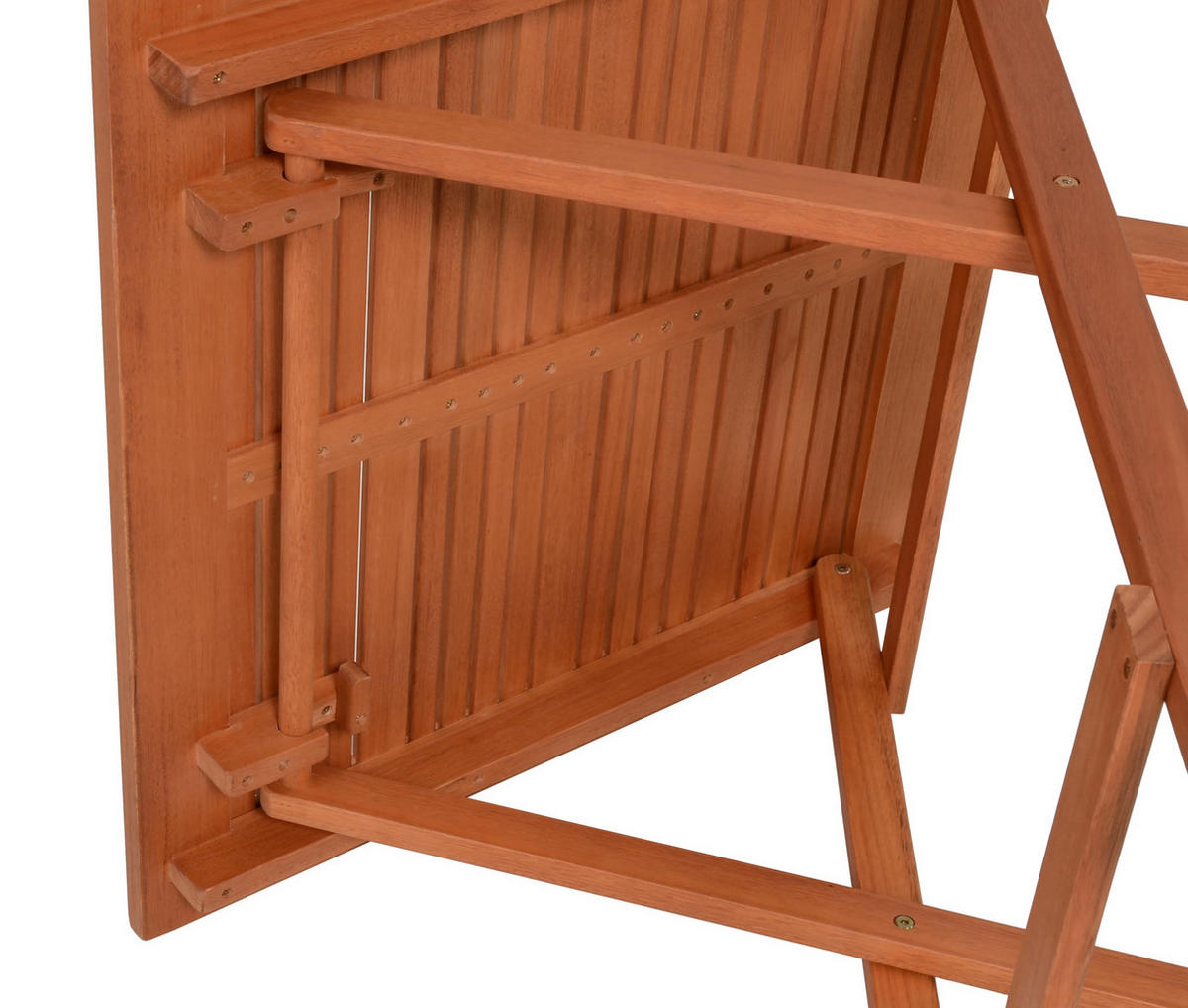 GARTENTISCH Fredri rechteckig Klapptisch - Braun, Holz (70.5/70.5/74cm) - DELUKE