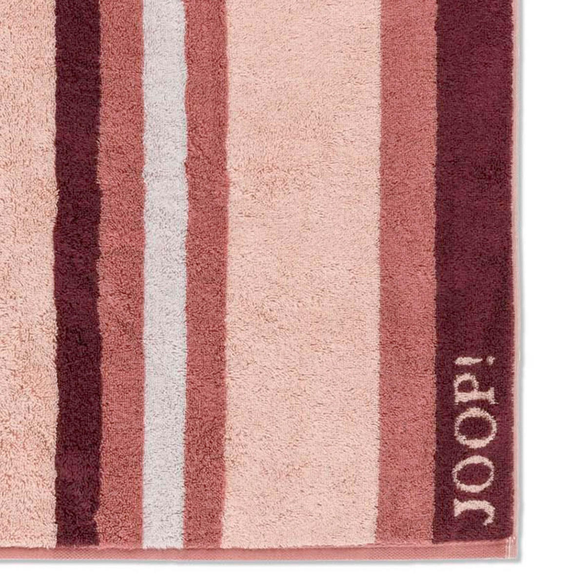 DUSCHTUCH VIBE STREIFEN 1698 PUDER - 22 - Rosa, Textil (80/150cm) - Joop!