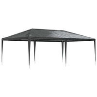 PROFI-PARTYZELT 4/6 M Anthrazit 90 G/M² - Anthrazit, Kunststoff (400/275/600cm) - vidaXL