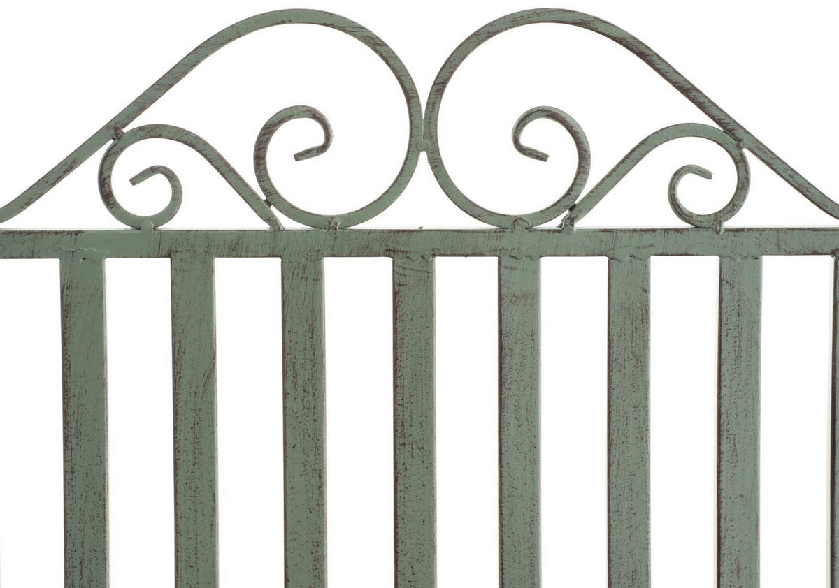 GARTENSCHAUKELSTUHL Metall Antik-Grün - Grün, Metall (56/94/90cm) - CLP