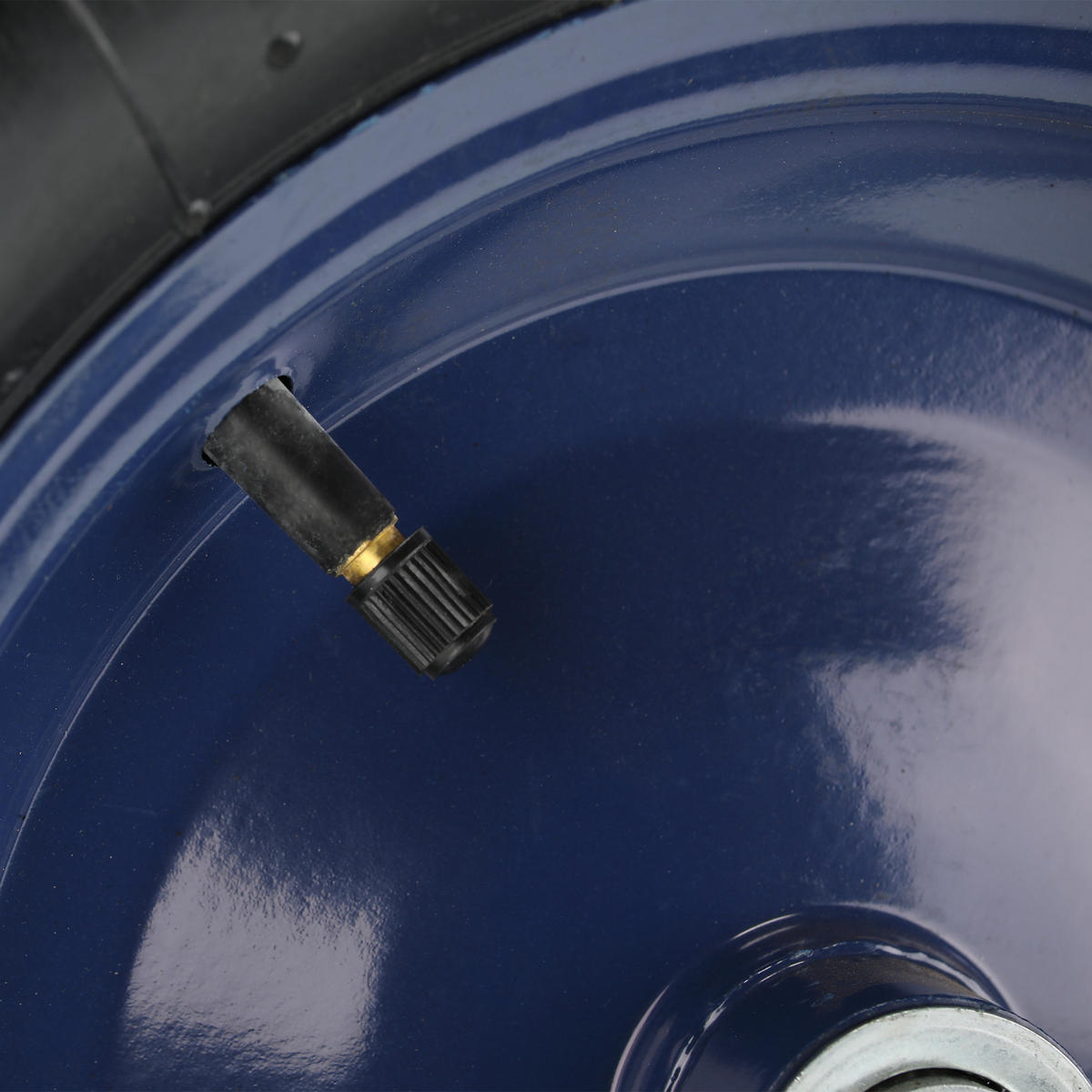 SCHUBKARRENRAD - Multicolor, Kunststoff/Metall (39/9/39cm) - Relaxdays