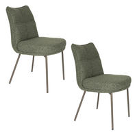 ESSZIMMERSTUHL Jacques Grün - 2 er Set - Grün, Kunststoff (44/84/64cm) - Housecraft Living