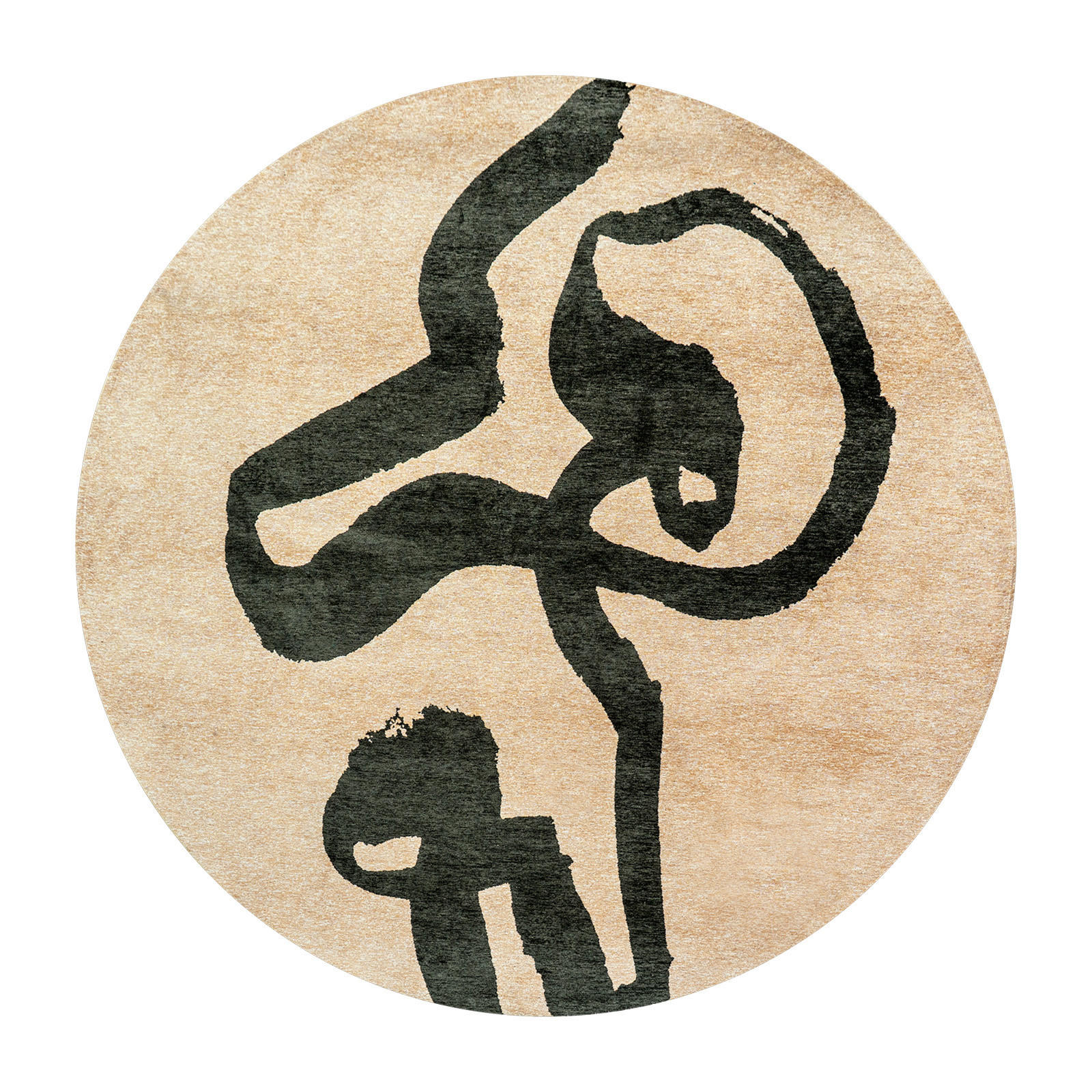 TEPPICH Garden Spirit Ribbon 240/240 cm - Grün, Textil (240/240cm) - Louis De Poortere