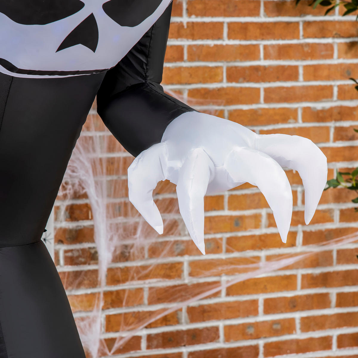HALLOWEEN-DEKORATION Schwarz 88.0/79.0/210.0cm - Schwarz, Textil (79/210/88cm)