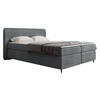 BOXBETT Boho II - Schwarz/Grau, Holz/Holzwerkstoff (140/200cm) - MIRJAN24