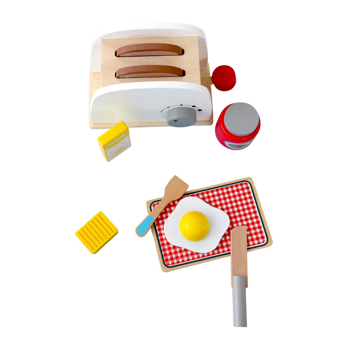 KINDERKÜCHENZUBEHÖR Toaster - Multicolor, Holz (9/15.5/11cm) - Mobili Rebecca