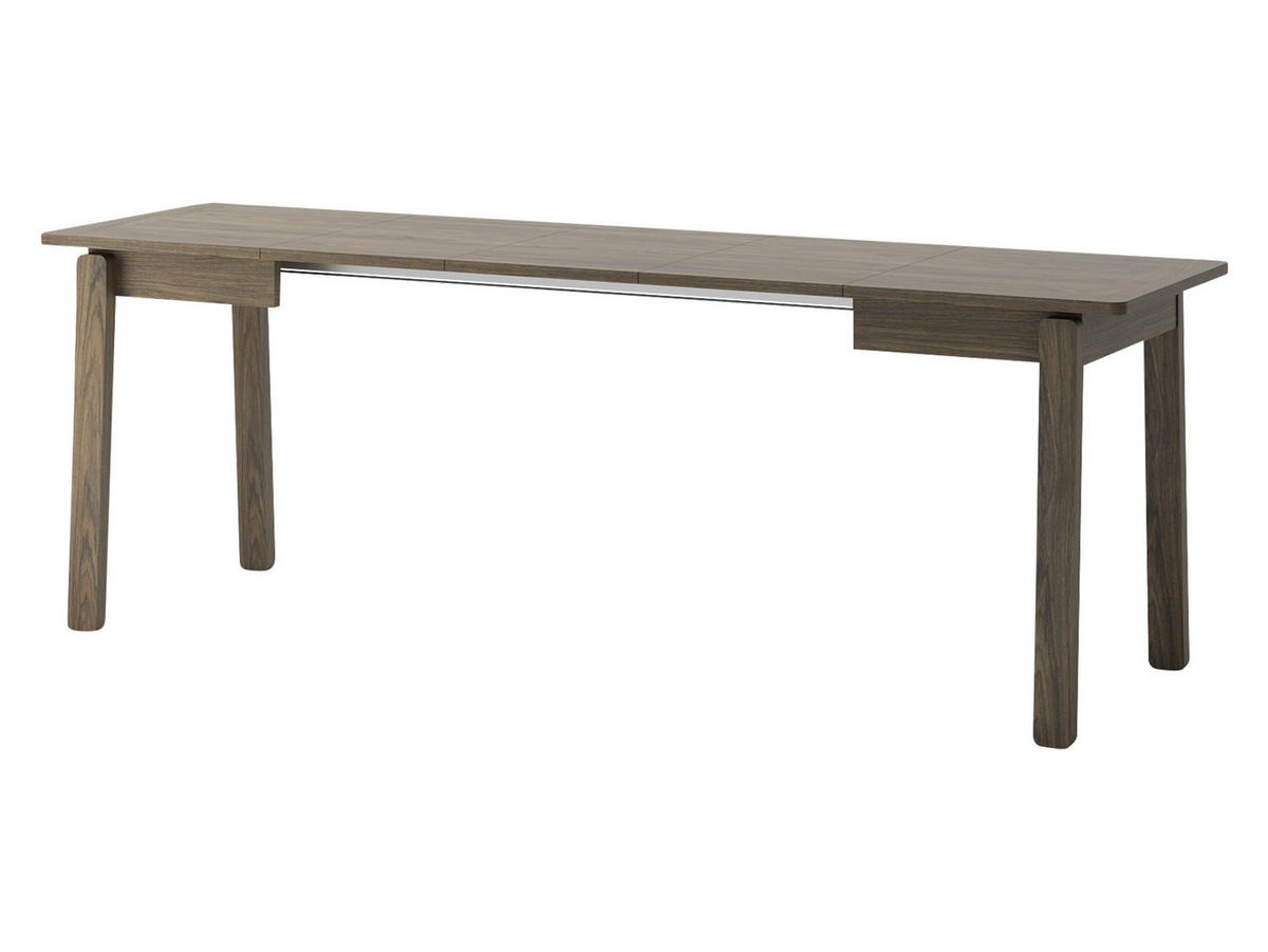 ESSTISCH ausziehbar Plot PT02 - Dunkelbraun, Holz/Holzwerkstoff (60/104/77cm) - MIRJAN24