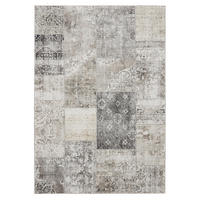VINTAGE-TEPPICH George waschbar 200x300 cm - Grau, Kunststoff (200/300cm) - benuta