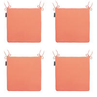 SITZKISSEN Panama 40/40 cm 4er-Set - Orange, Textil (40/4/40cm) - Madison