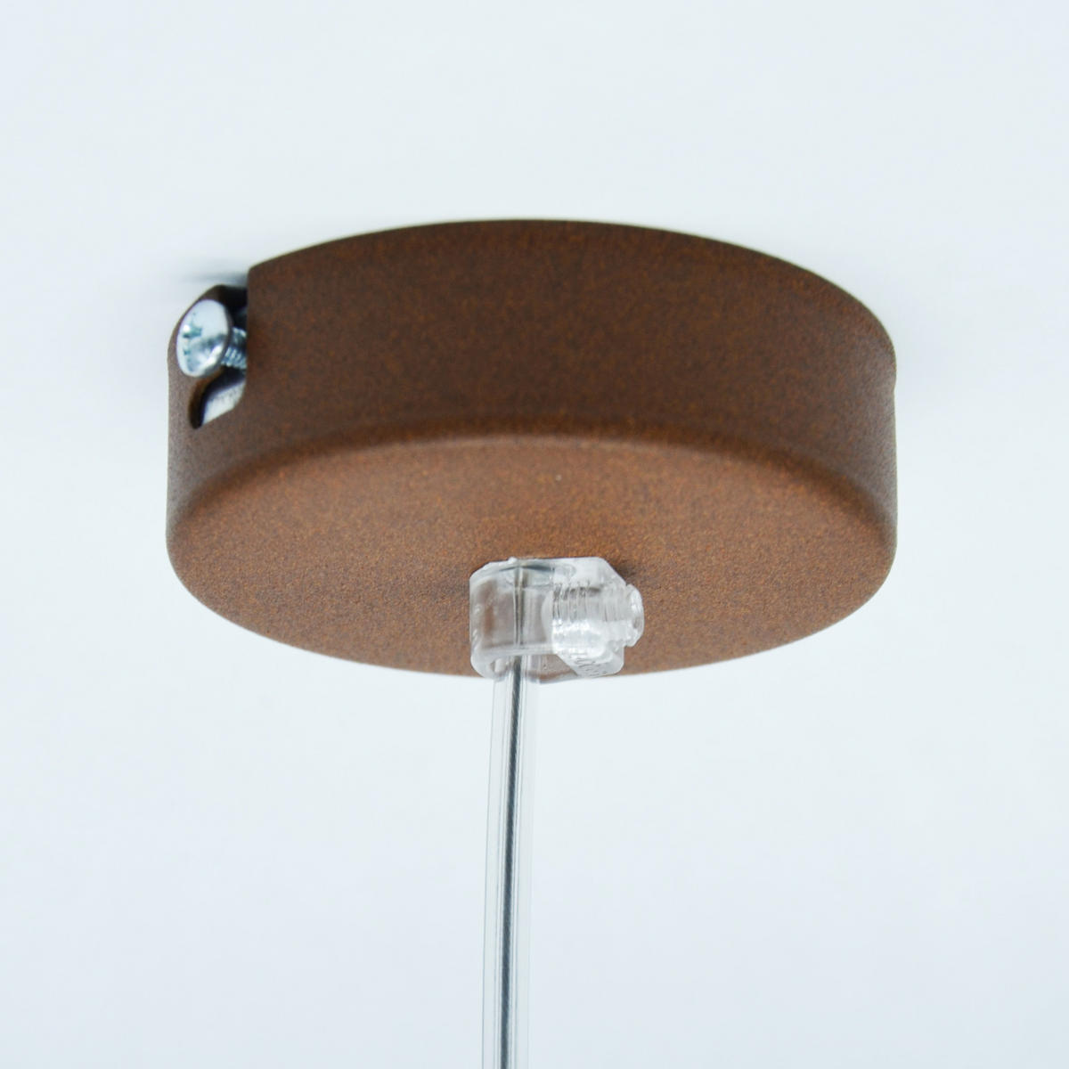HÄNGELEUCHTE Chapeau - Braun, Metall (25/25/10cm) - Lumicom