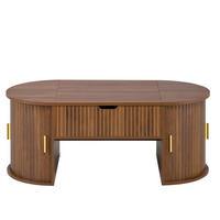 COUCHTISCH Nussbaum - Braun, Holzwerkstoff (105/50/40.5cm)