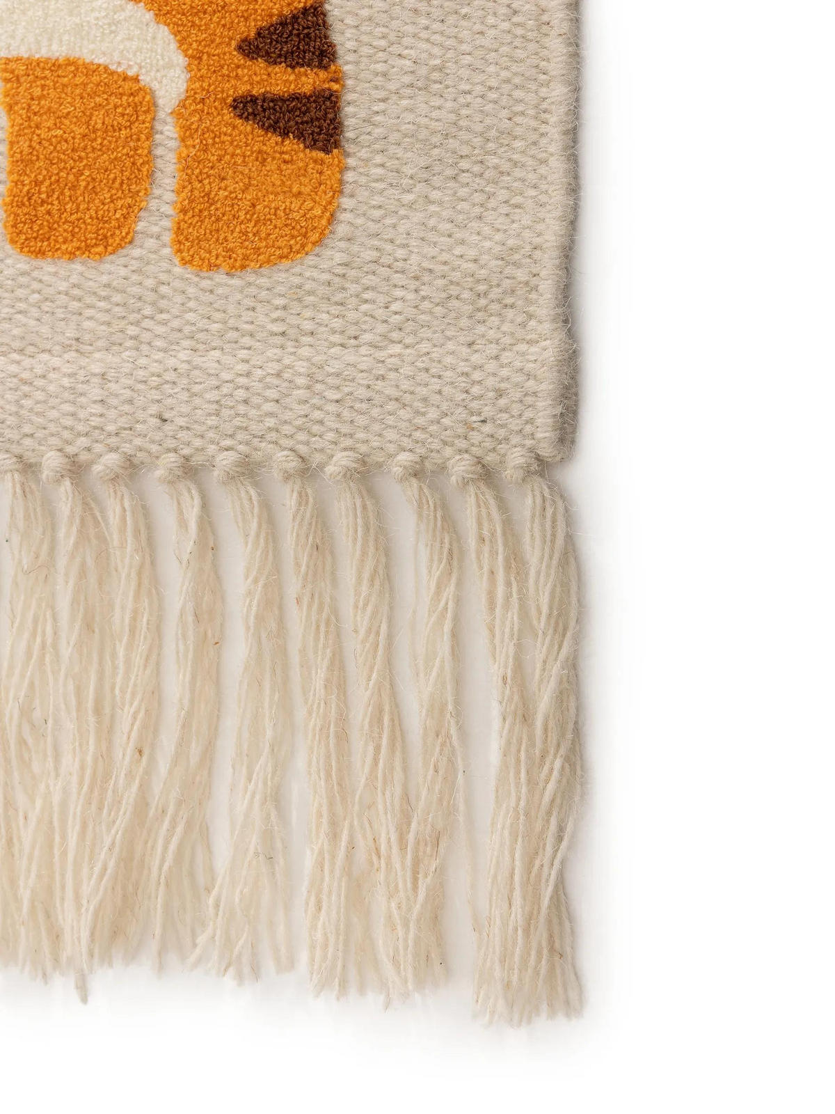WANDDEKO Savannah Orange 40x40 cm - Orange, Textil (40/40cm) - Lytte
