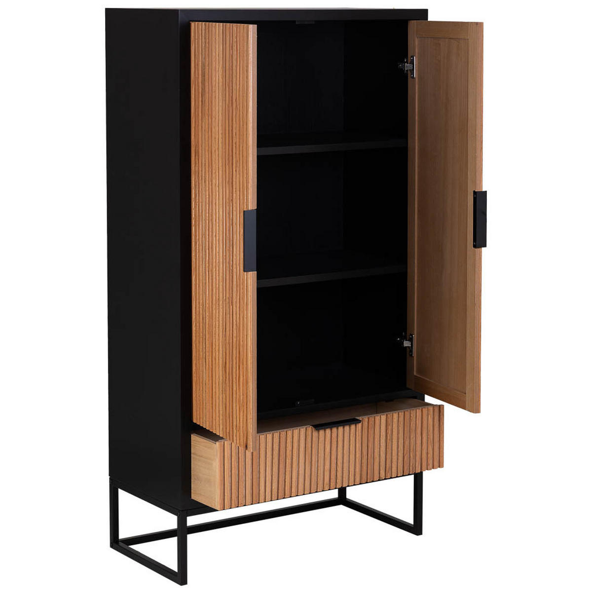 SCHRANK mit 2 Türen 80x40x150 cm - Braun, Holz (80/150/40cm) - Wanderlust