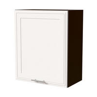 HÄNGESCHRANK Salo W2/60 Lava / Weiß Matt 60 / 32,5 / 72cm - Dunkelgrau/Weiß, Holz/Holzwerkstoff (60/72/32.5cm) - Feldmann-Wohnen