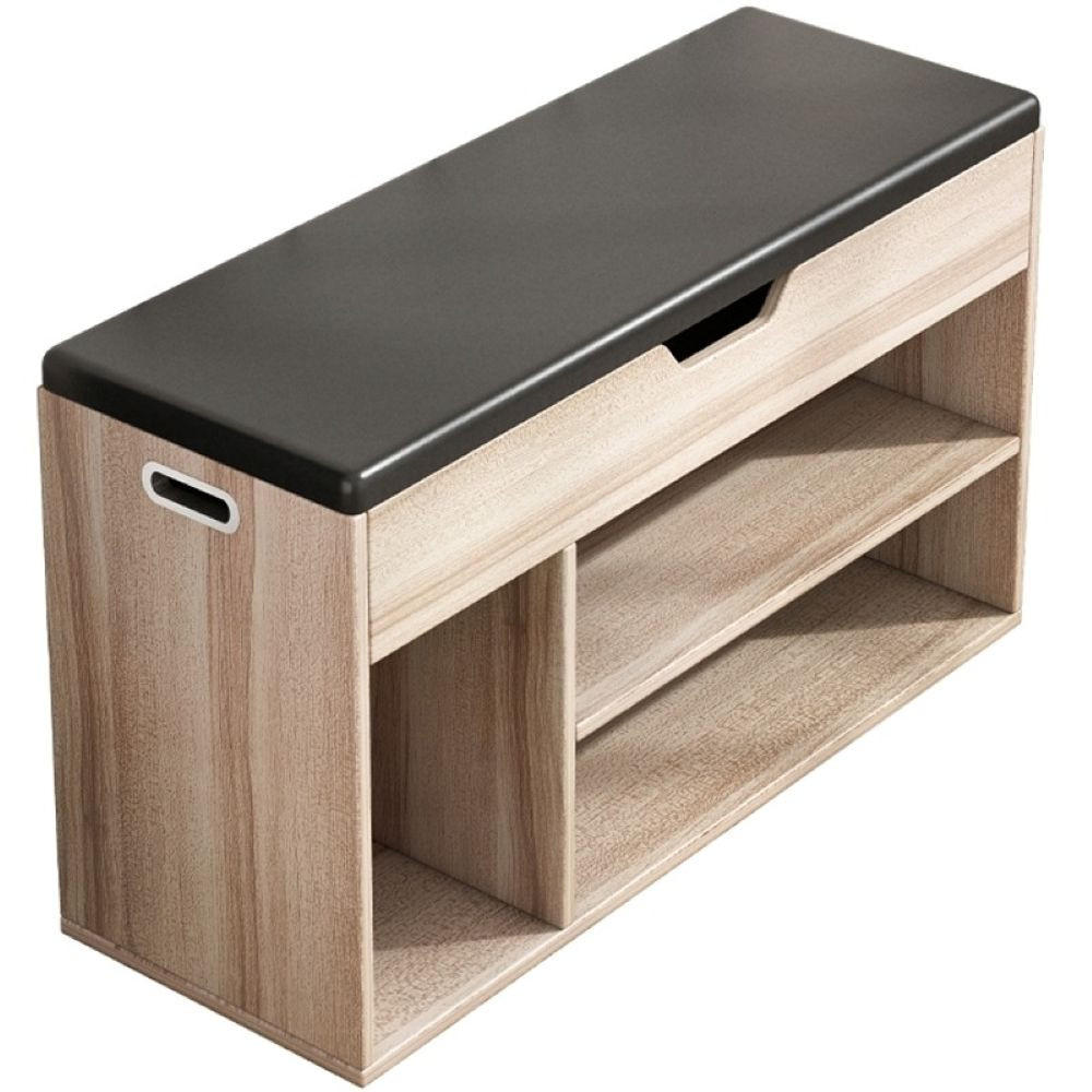 SCHUHSCHRANK, braun 80/30/44 cm - Hellbraun, Holzwerkstoff (80/44/30cm)