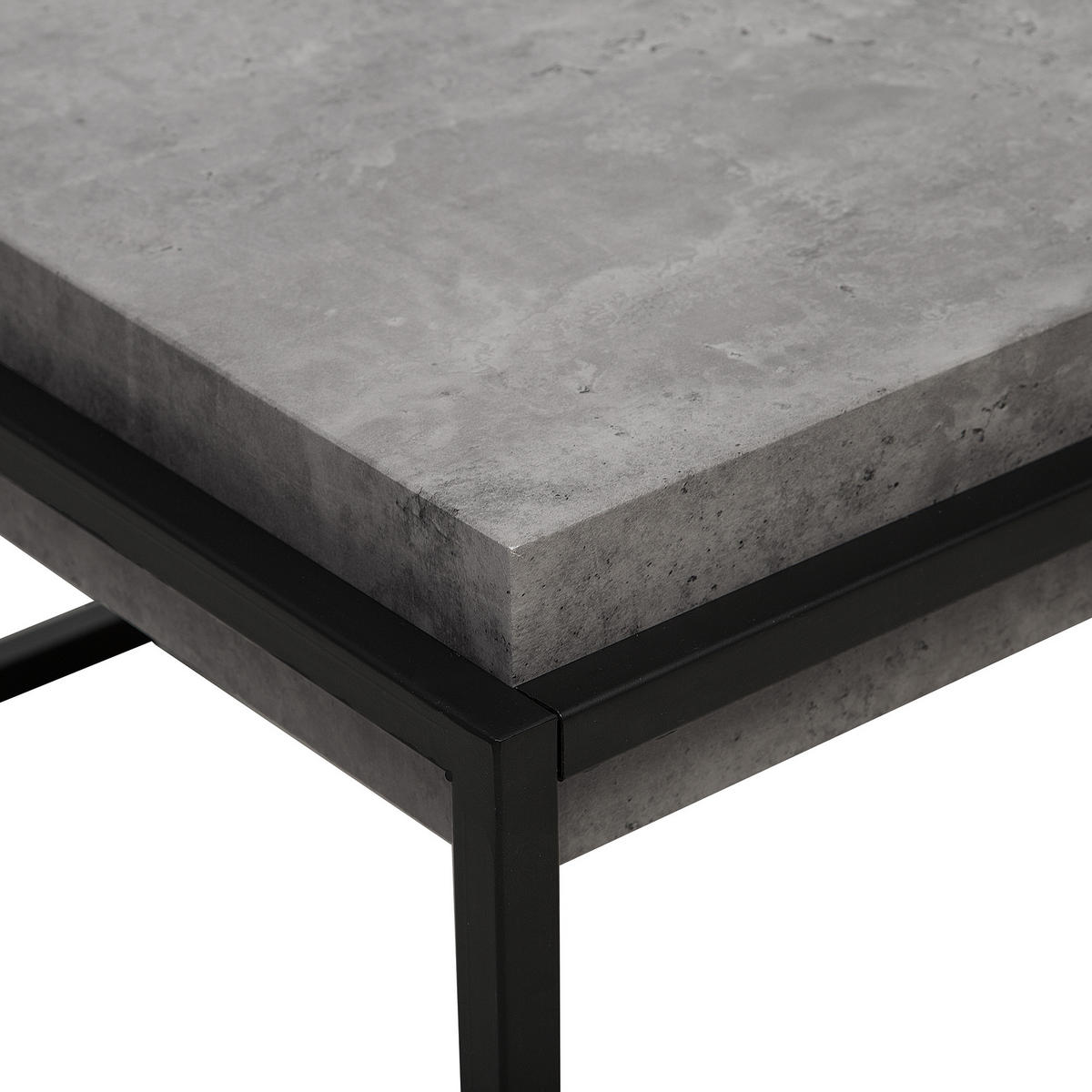 COUCHTISCH grau rechteckig Altos - Grau, Holzwerkstoff (64/104/44cm) - Beliani