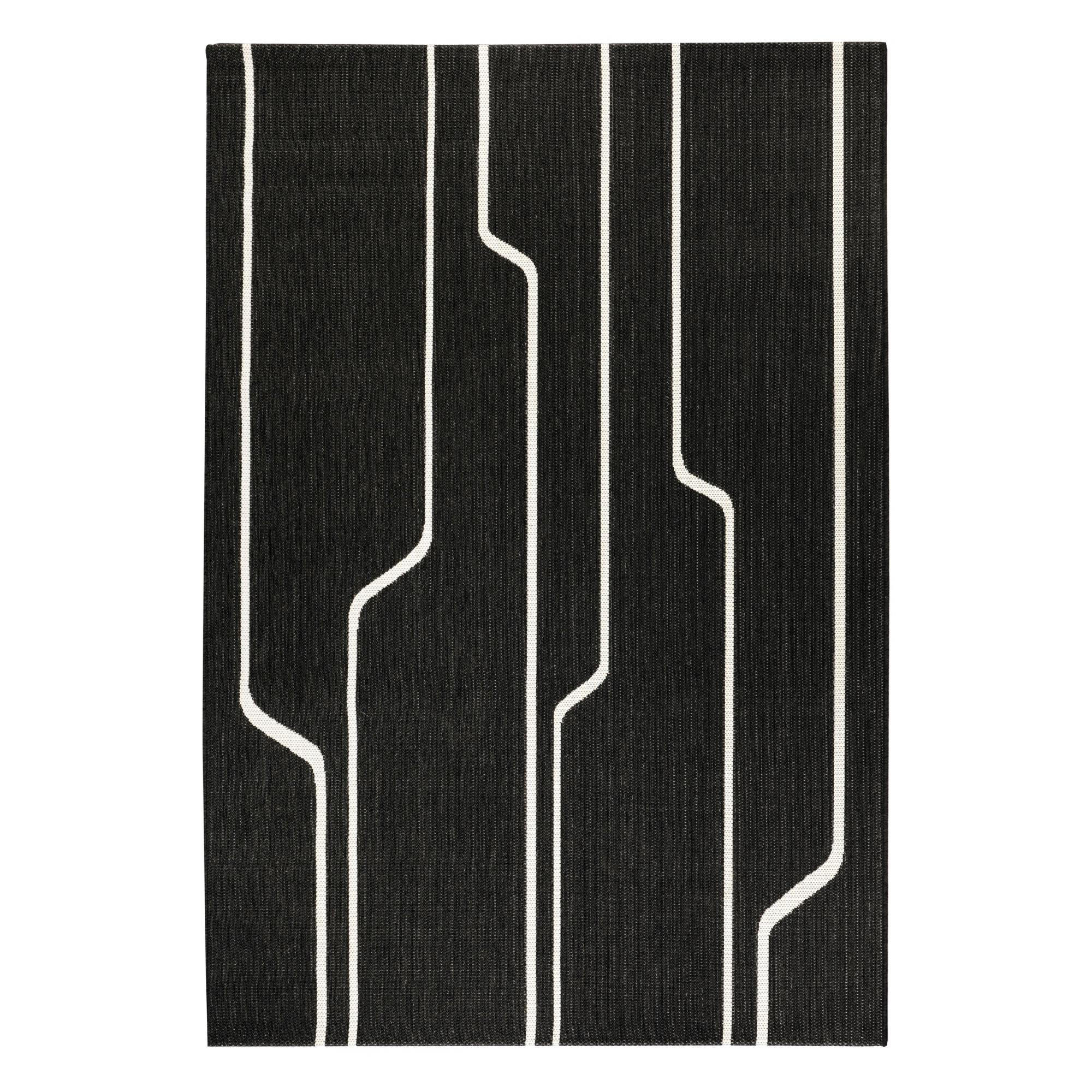 OUTDOOR-TEPPICH Damon donner 200 x 290 cm - Grau, Textil (200/290cm) - Vivaraise