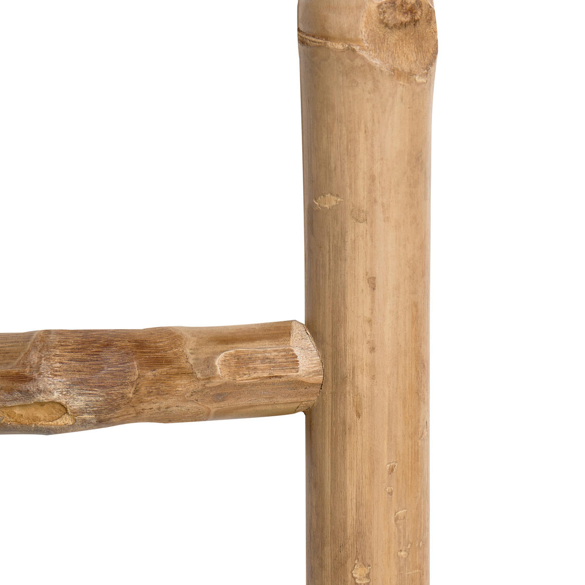 HANDTUCHSTÄNDER Bambus Naturfarben Itapeva - Naturfarben, Holz (50/150/150cm) - Beliani