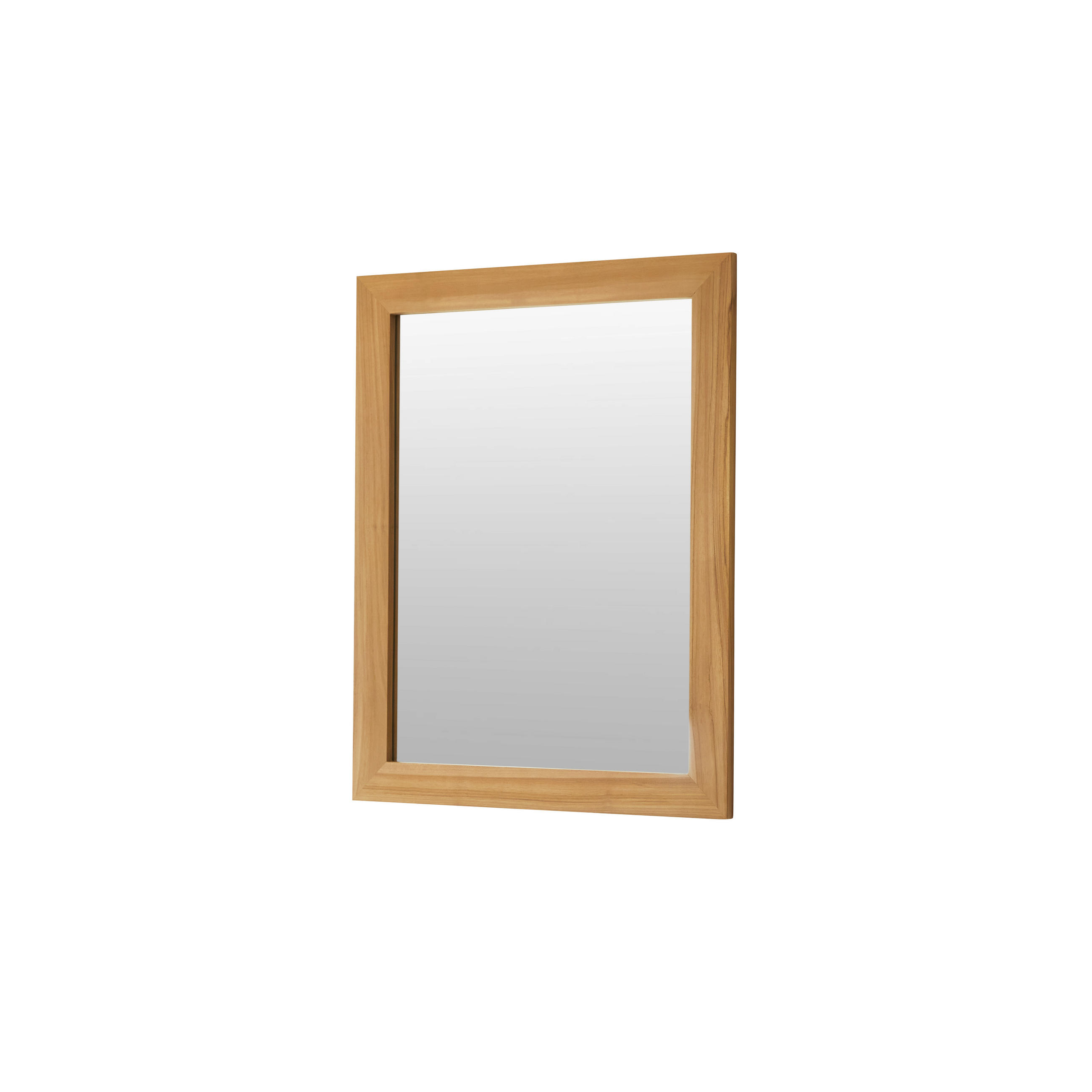 SPIEGEL Tona Natur aus Teak - Naturfarben, Holz (90/120/2cm) - Tikamoon