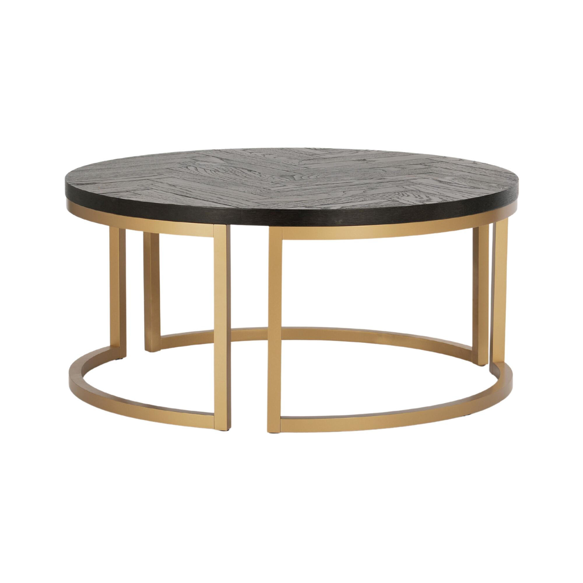 COUCHTISCH SEVILLE Schwarz 90x90x40 cm - Schwarz, Holz (90/90/40cm) - FURNLUX