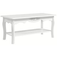 BEISTELLTISCH Weiß 1 Stück - Weiß, Kunststoff (94/44/43cm) - GiPP