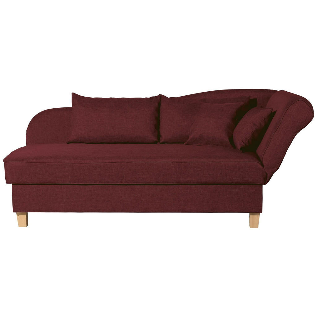 Thumbnail - 58aufmkessel Recamiere, Rot, Kunststoff, 190x82x88 cm, Wohnzimmer, Sofas & Couches, Sofas, Recamieren