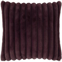 KISSENHÜLLE Raya Streifen Look aubergine - Violett, Textil (45/45cm) - Magma Heimtexx