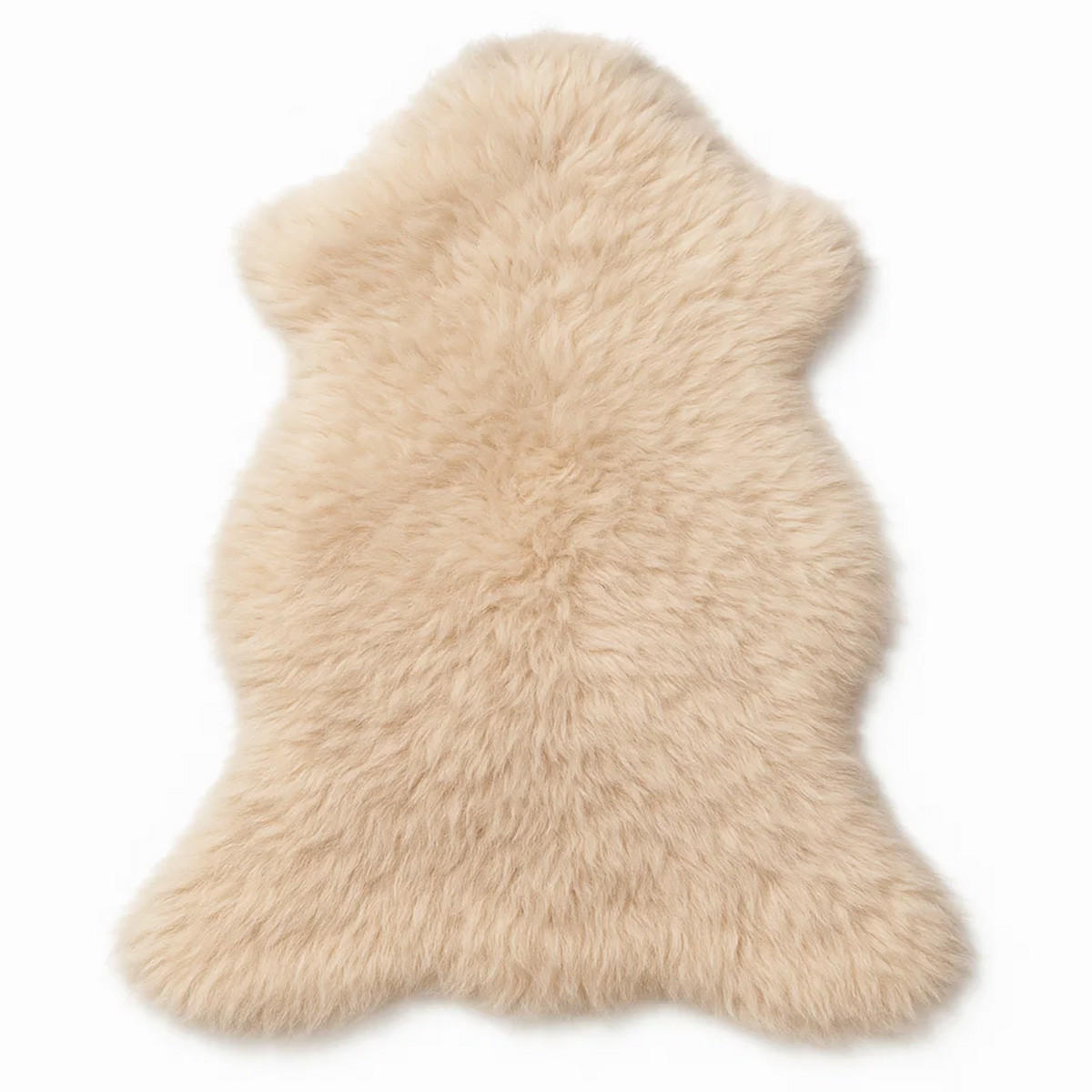 SCHAFFELL Hellbraun/Cappuccino 2. Wahl, ca. 130 cm - Hellbraun/Cappuccino, Fell (75/130cm) - Provellus