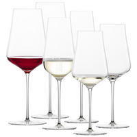 BORDEAUX WEISSWEIN CHAMPAGNER GLÄSER Duo transparent 6er Set - Transparent, Glas - Zwiesel Glas