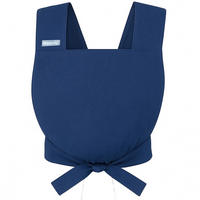 PUPPENZUBEHÖR Puppentrage - Dunkelblau, Textil (25/0.1/35cm) - Hoppediz