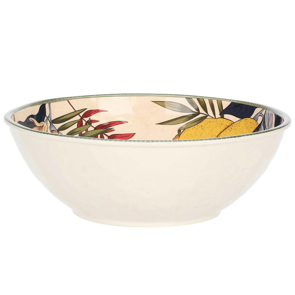 SCHÜSSEL / Salatschüssel Ø 36 cm Limu - Multicolor, Kunststoff (36/11/36cm)