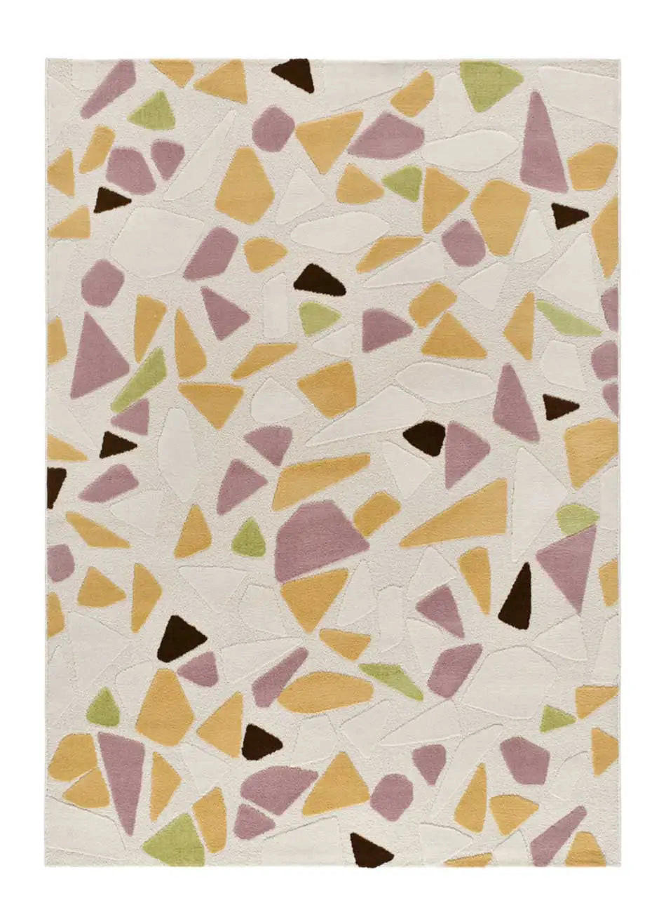 Atticgo Kurzflorteppich Mehrfarbig 120x170 cm