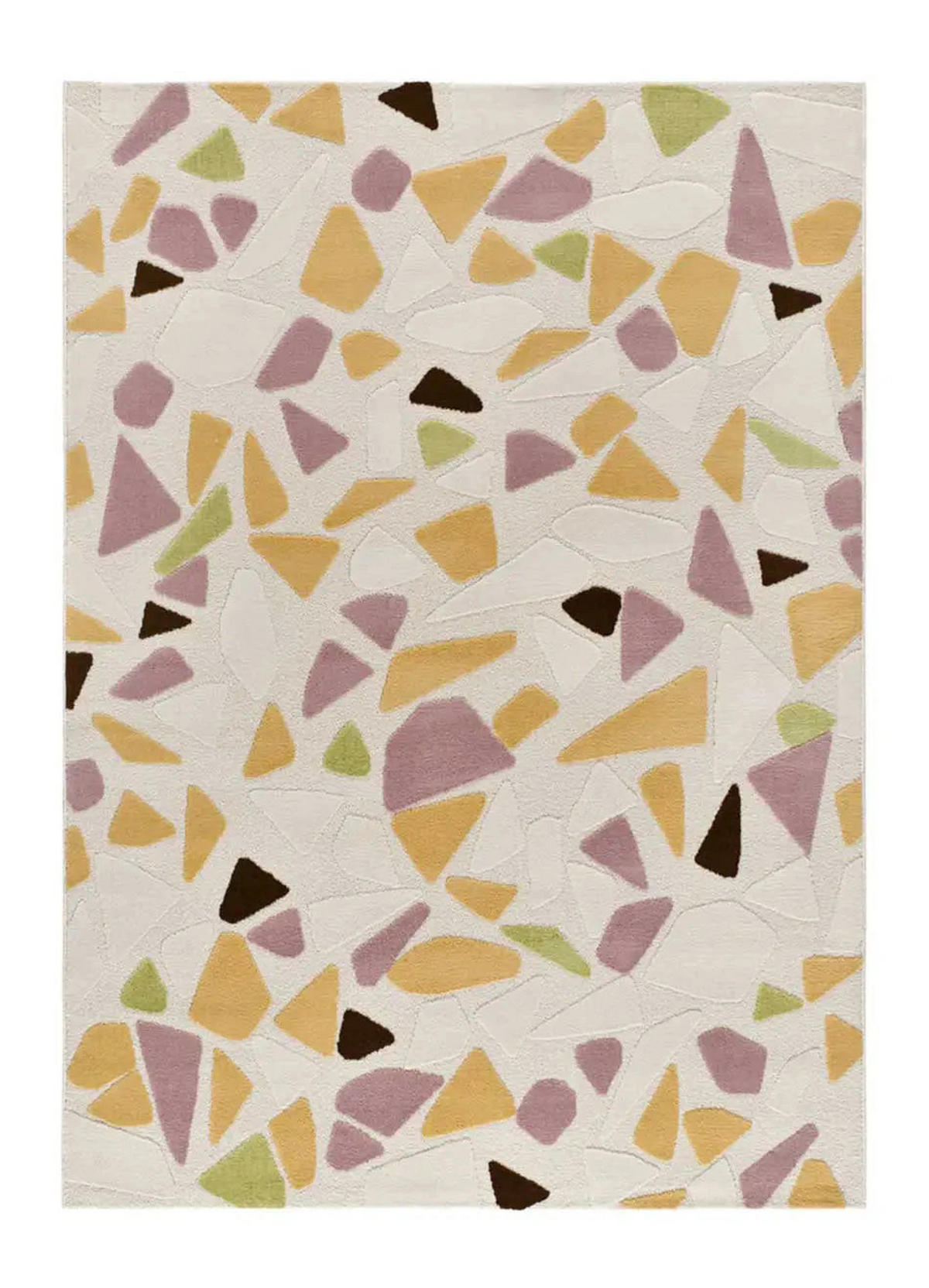 KURZFLORTEPPICH Mehrfarbig Flashy 160/230 cm - Multicolor, Naturmaterialien/Textil (160/230cm) - Atticgo