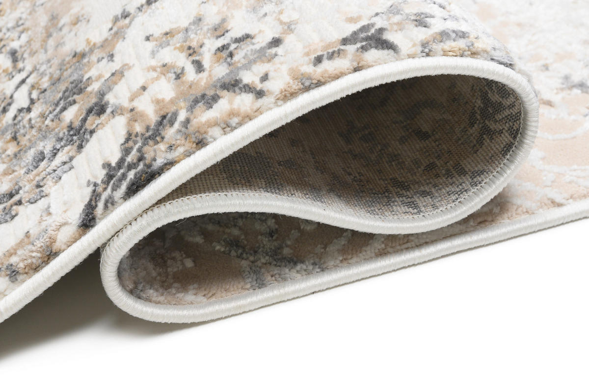 TEPPICH HERA Creme Beige 80/150 cm - Beige/Creme, Textil (80/150cm) - Tapiso