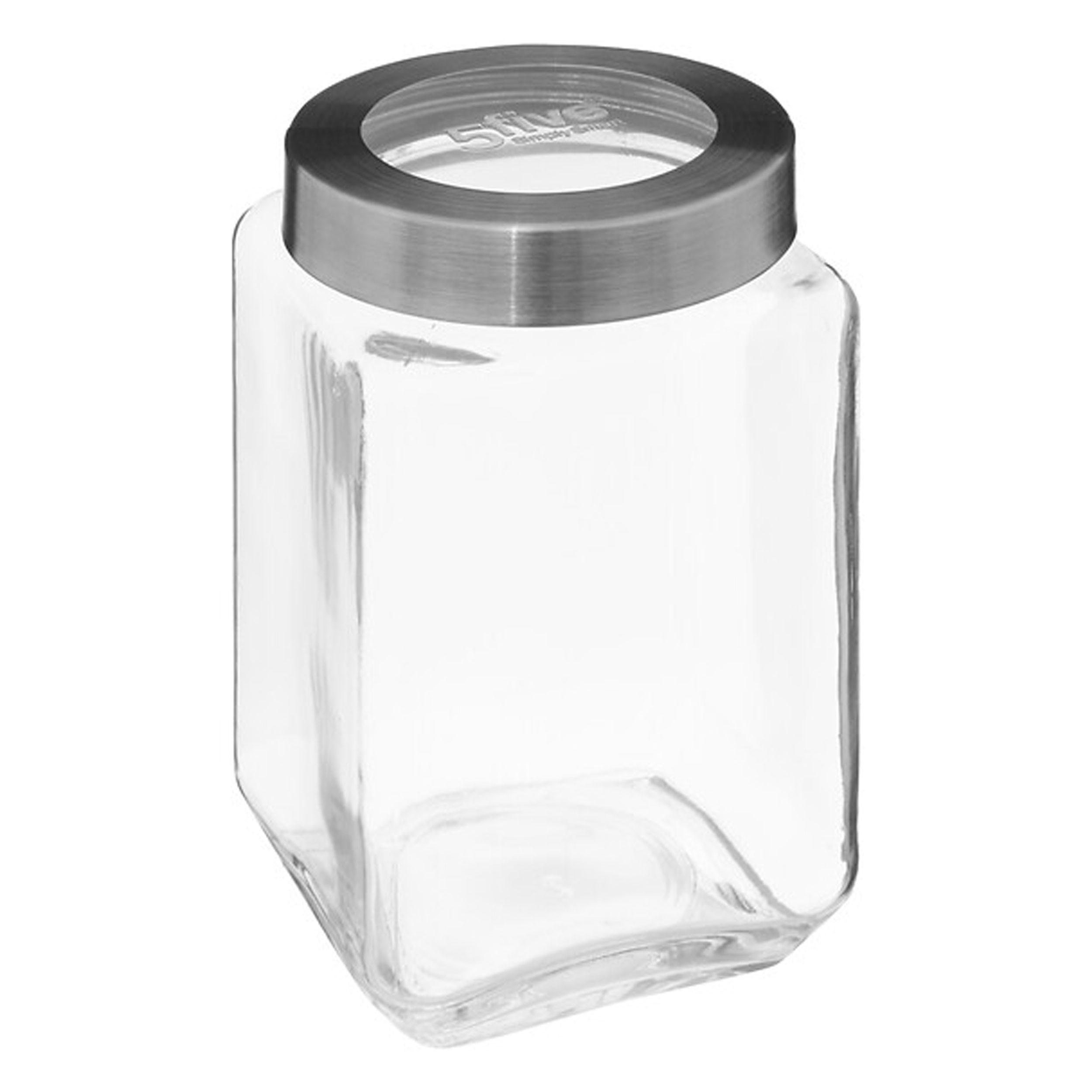 EINMACHGLAS Miro, Glas, Stahl, Acryl, Transparent, 1.6 L - Transparent, Glas (1.6L) - 5five Simply Smart