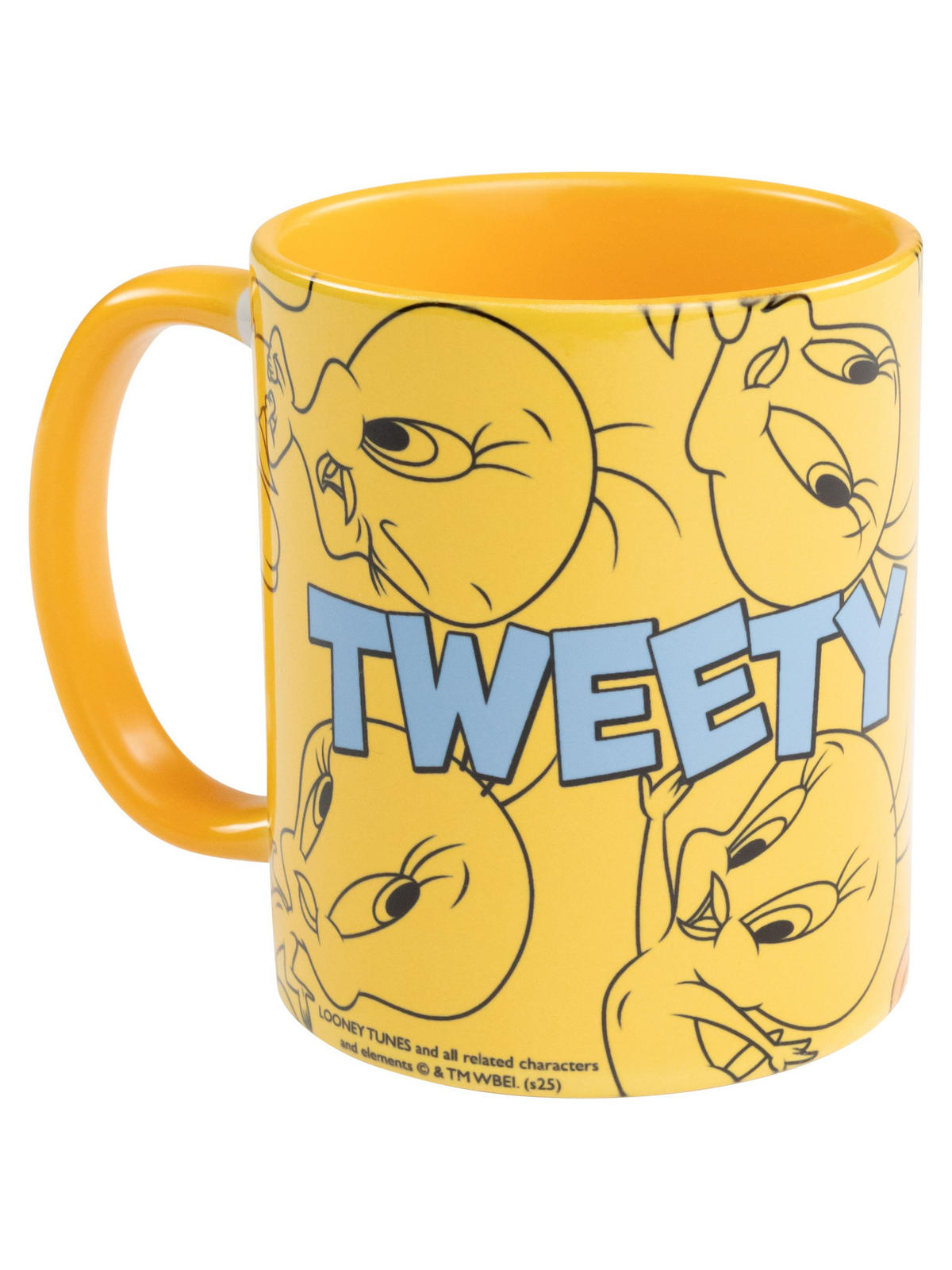 KAFFEEBECHER Looney Tunes Tweety Gelb 320 ml - Gelb, Keramik (0.32L) - Looney Tunes