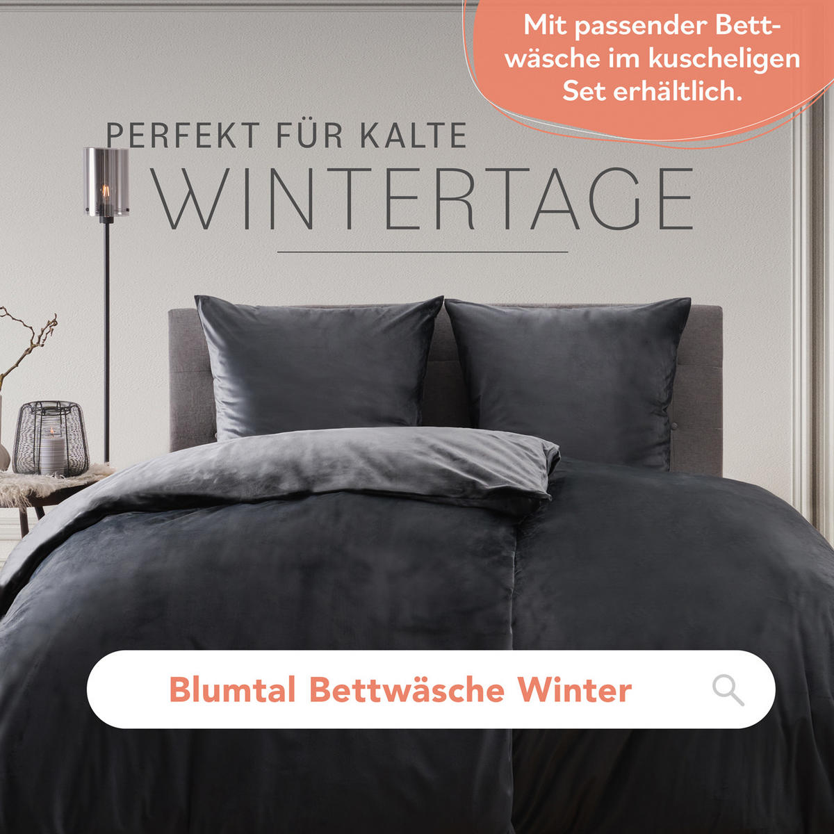 SPANNBETTLAKEN Cashmere Touch 180x200 cm Plüsch Anthrazit - Dunkelgrau, Textil (200/180cm) - Blumtal