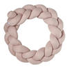 BETTSCHLANGE geflochten Rosa Strick - Blush - Hellrosa, Textil (17/200cm) - nordic coast company