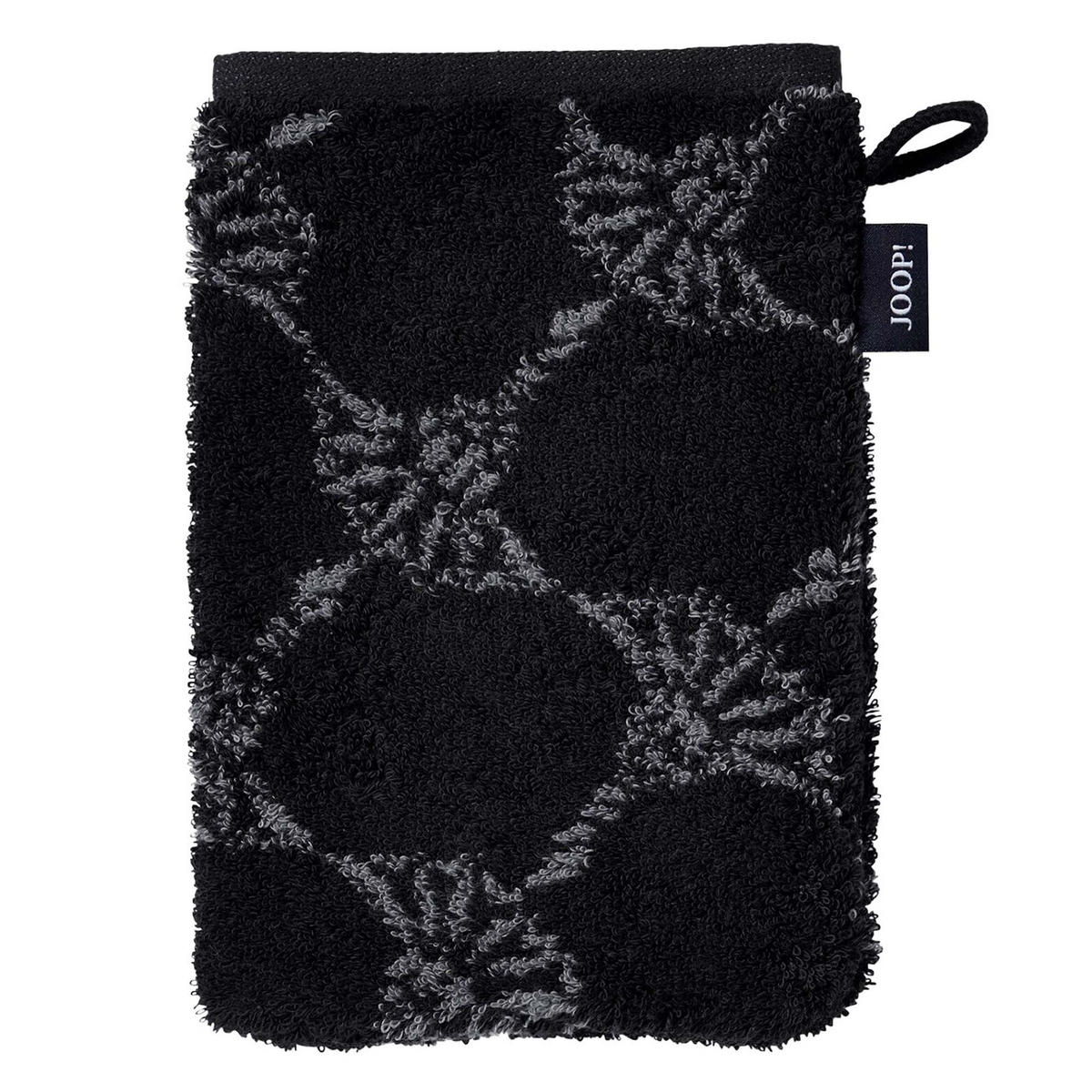 WASCHLAPPEN Unisex Doubleface Schwarz 3er Pack Baumwolle - Schwarz, Textil (16/22cm) - Joop!