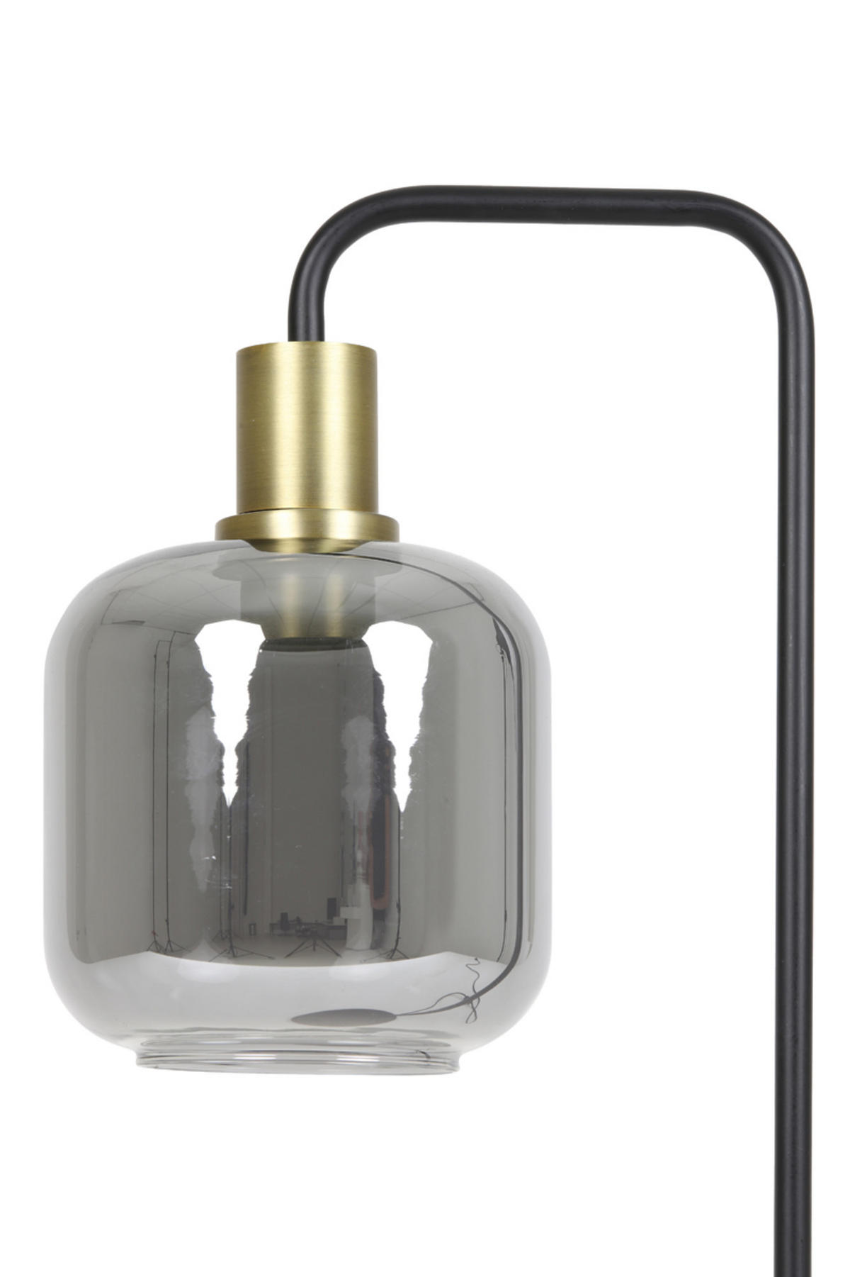 STEHLEUCHTE Lekar Bronze Ø32/155 cm - Bronzefarben, Metall (32/28/155cm) - Light & Living